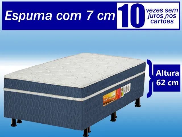 Cama Box Solteiro Vip Polar - Extra Confortável - Foto 2