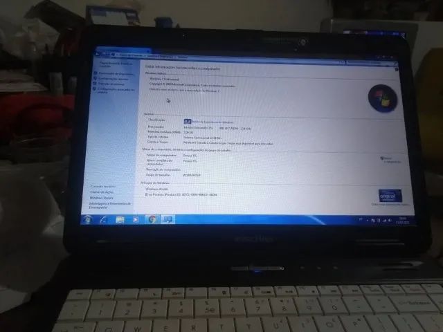 NOTEBOOK EMACHINES 160 GB WINDOWS 7 - Foto 2