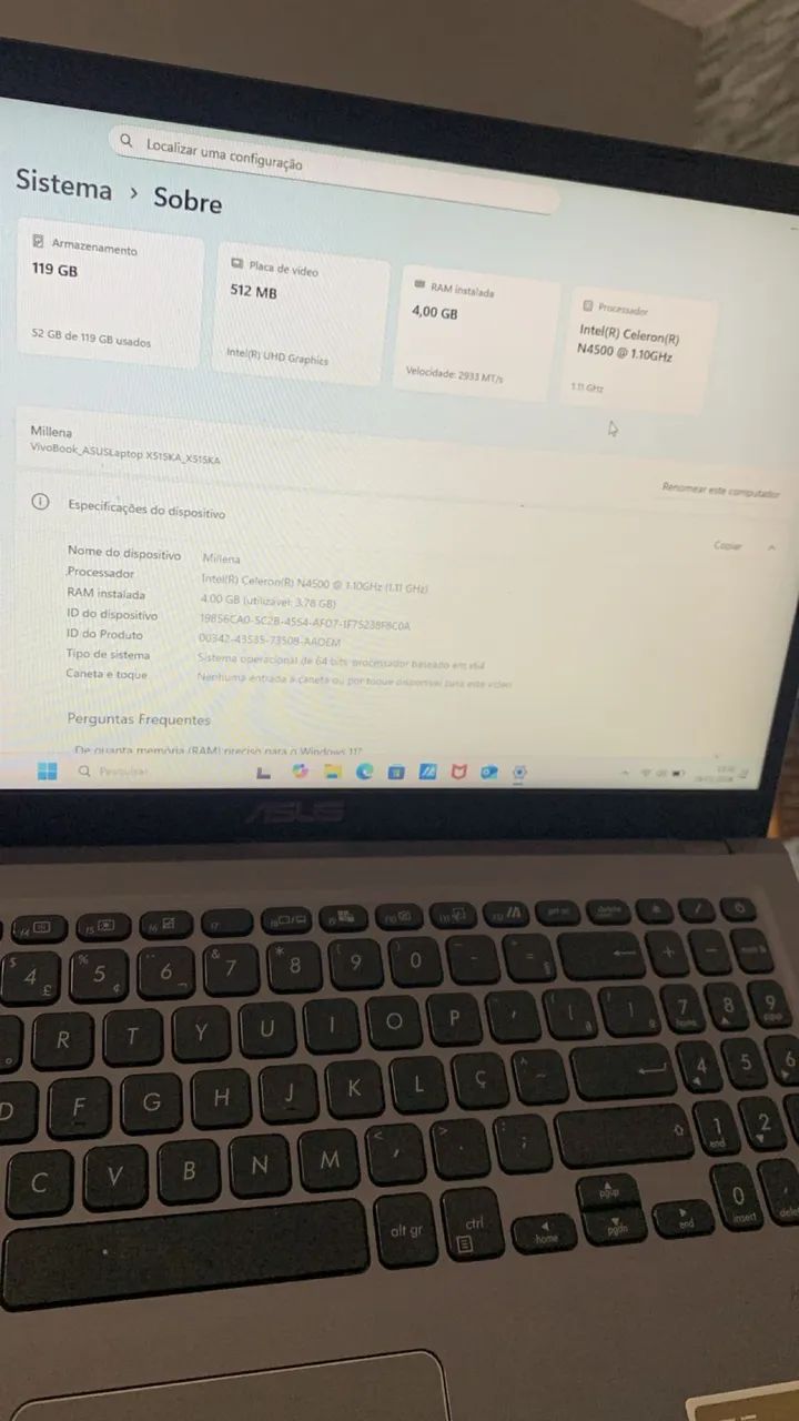 Notebook ASUS  - Foto 2