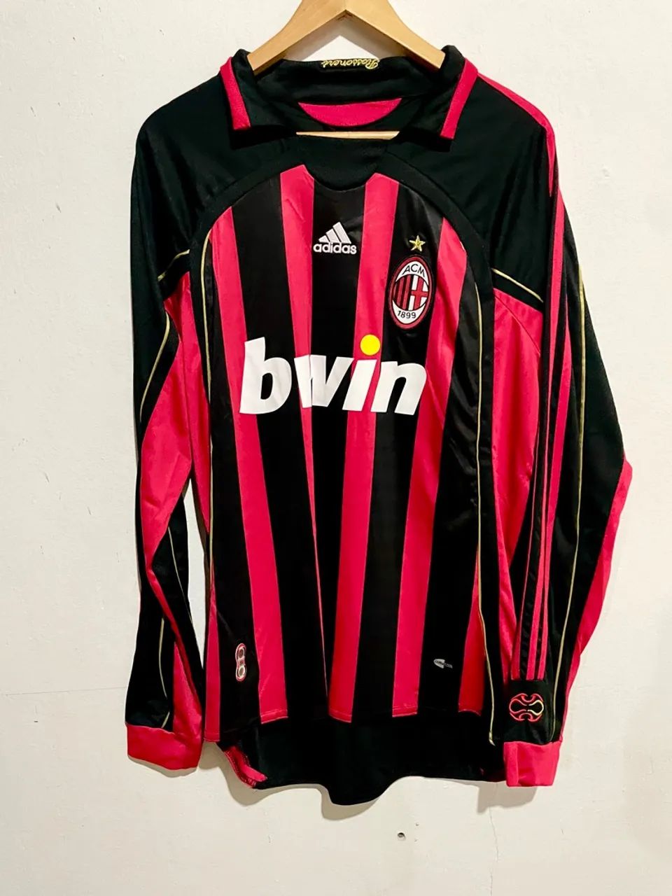 Camisa milan retro - manga longa