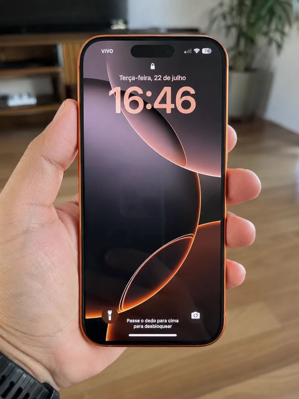 iPhone 17 Pro 256GB Laranja Cósmico | Bateria 97%