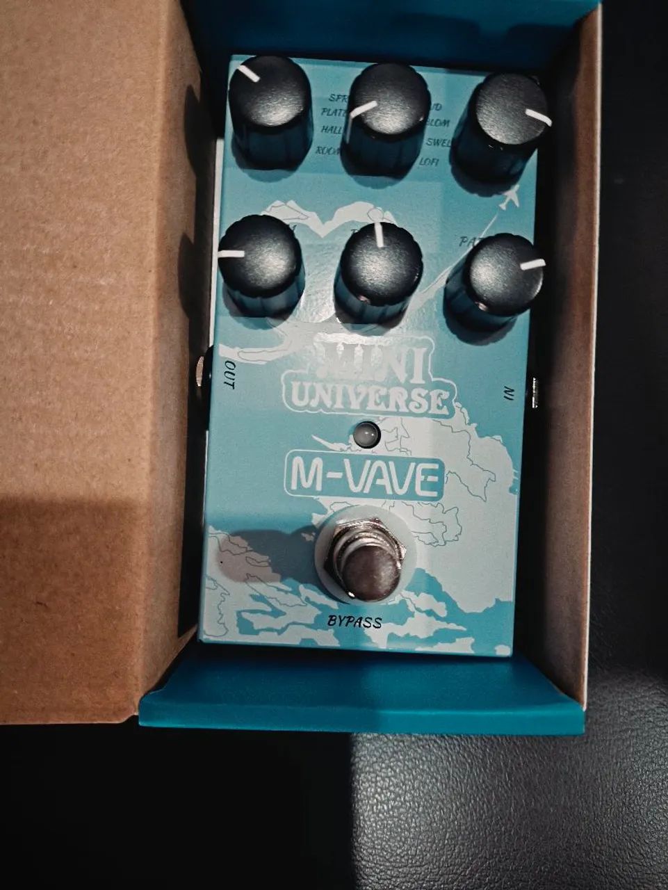 Pedal de guitarra Mvave Mini universe  - Foto 2