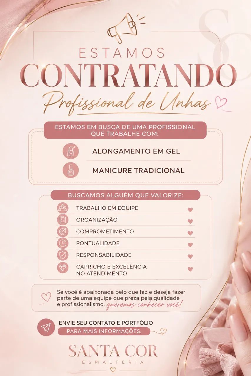 Vaga para manicure/ nail design 