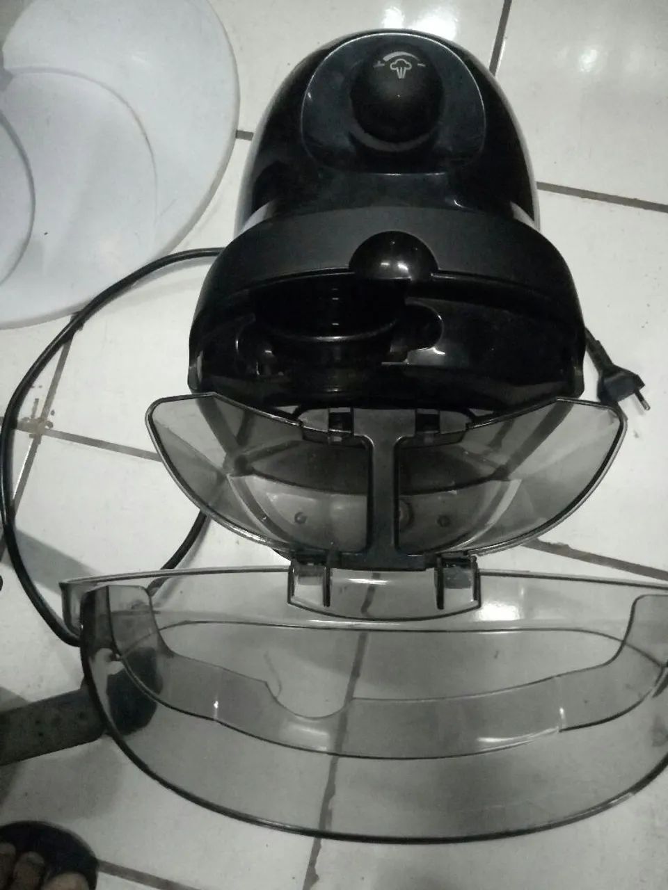 Cafeteira elétrica.