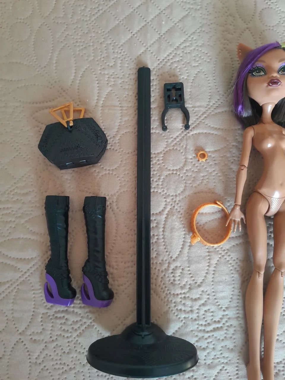 Boneca monster high Clawdeen New Scaremester  - Foto 3