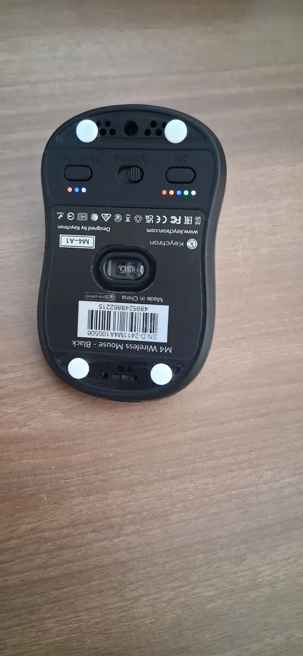 Mouse keychron M4 mini wirelles 1k polling rate - Foto 4