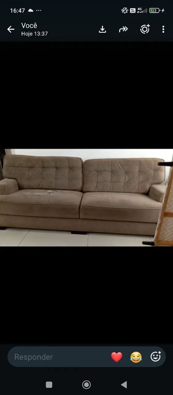 Sofá 4 lugares