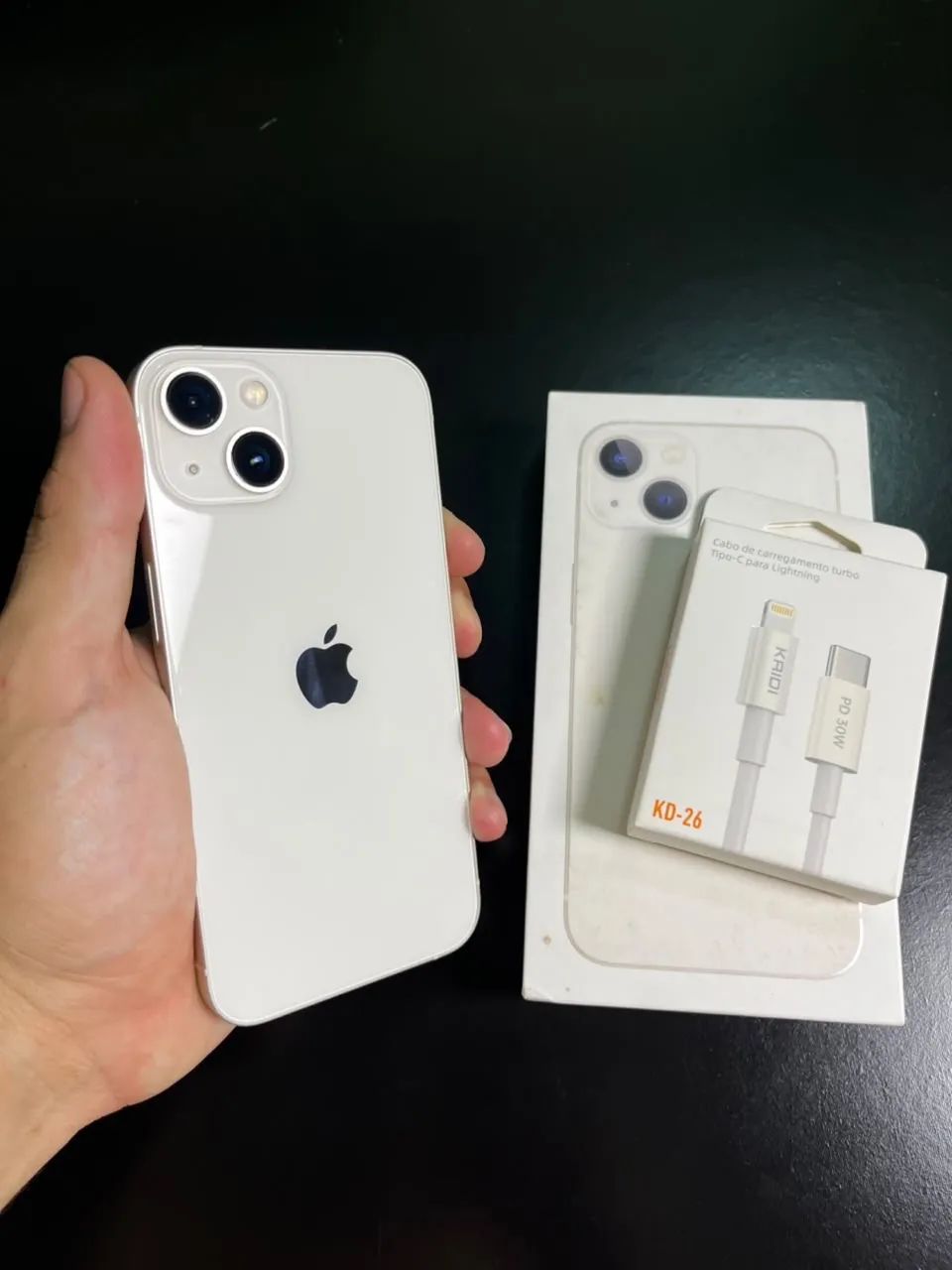 iPhone 13 Branco de 128Gb - Impecável  - Foto 2