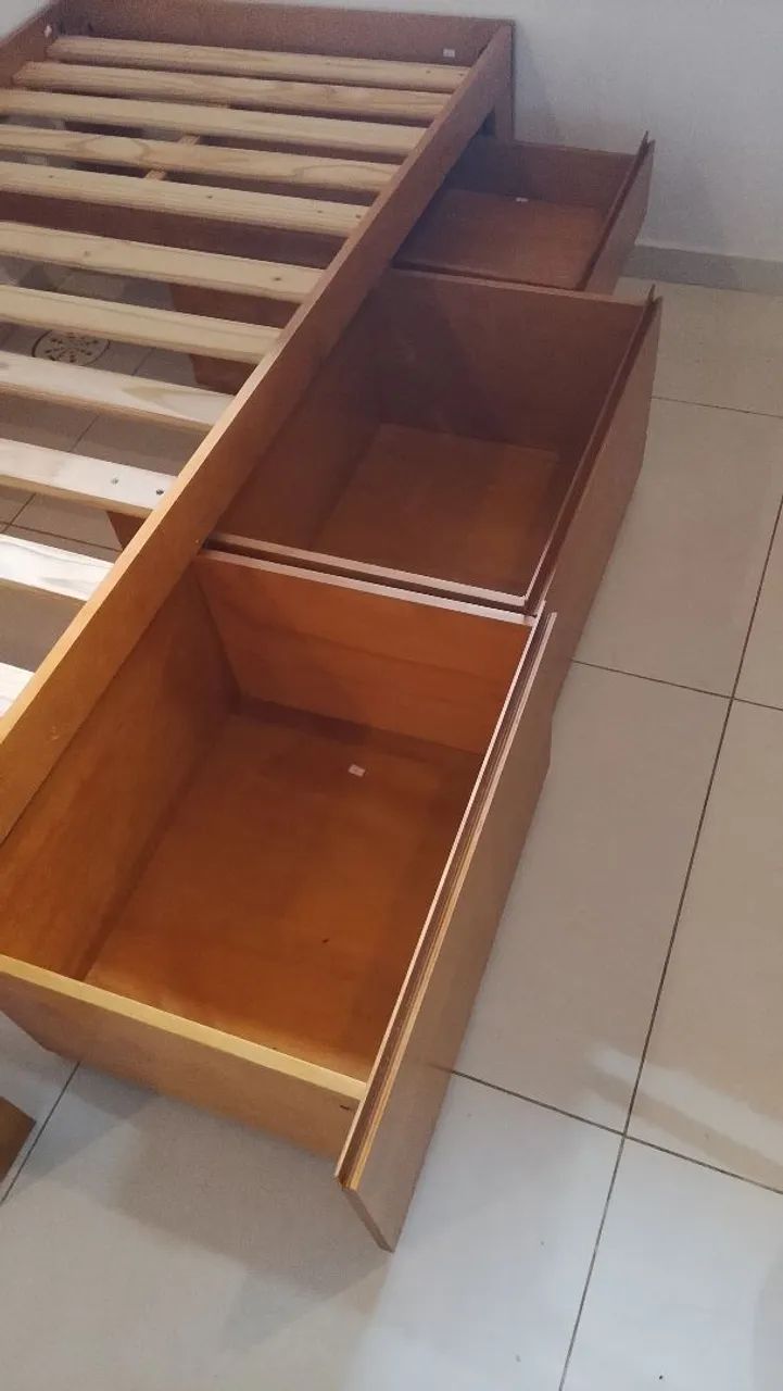 Cama de madeira - Foto 3