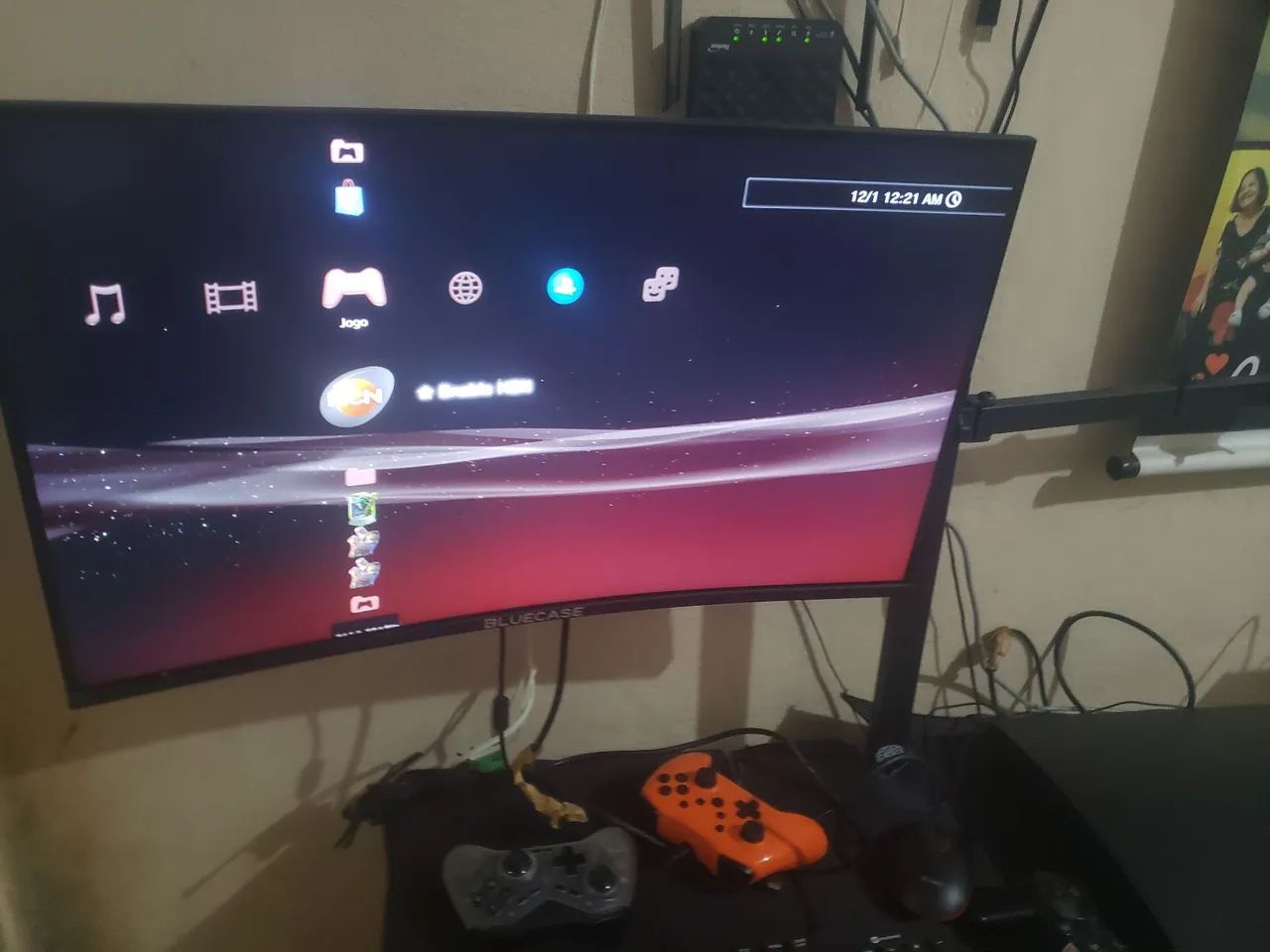 Ps3 alim destravado 500 gb  - Foto 2