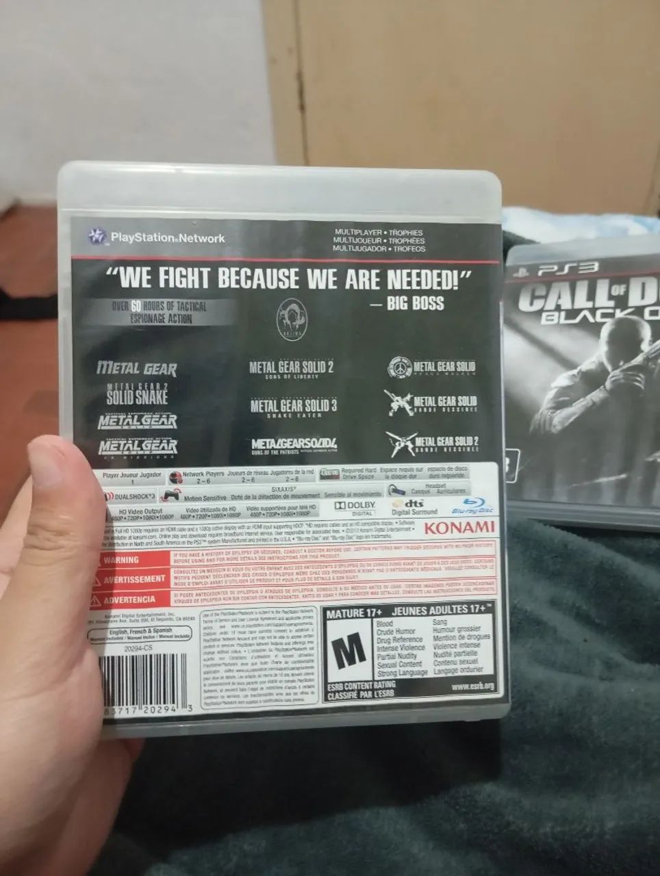 METAL GEAR SOLID COLECIONADOR PS3 - Foto 2