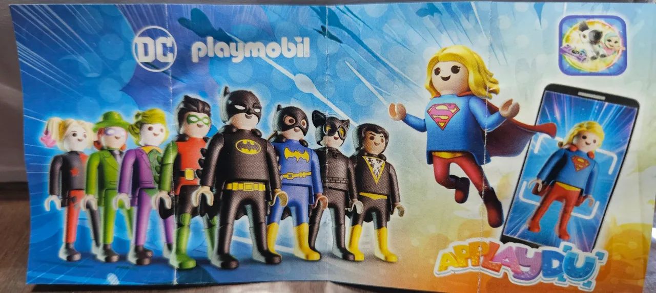 FLASH Kinder ovo Playmobil DC  - Foto 2