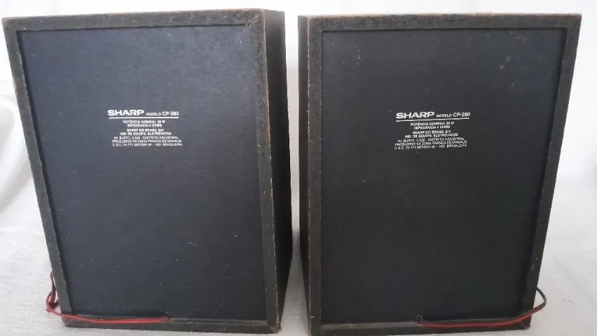 Caixa Acustica Sharp CP 280 funcionando - Foto 3