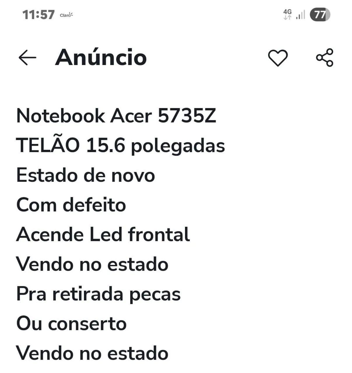 Notebook Acer - Foto 3