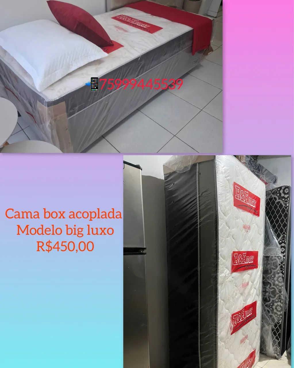 Cama box solteiro Big Luxo - Foto 2