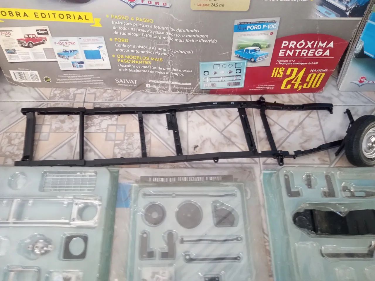 Fascículo Ford f100 salvat  lote  - Foto 2