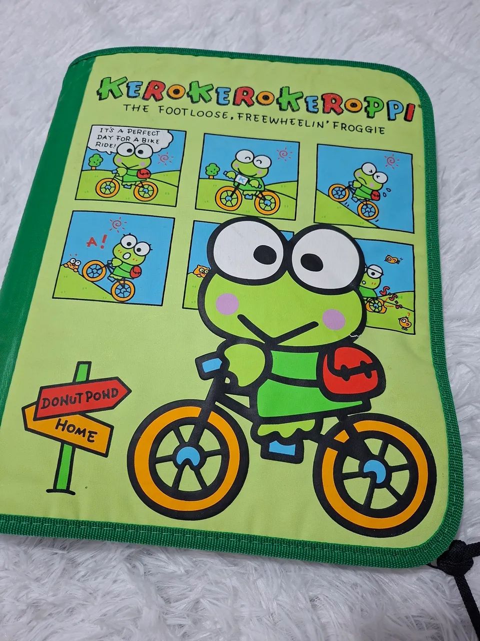 Kerokerokeroppi Zipper Folder (New)