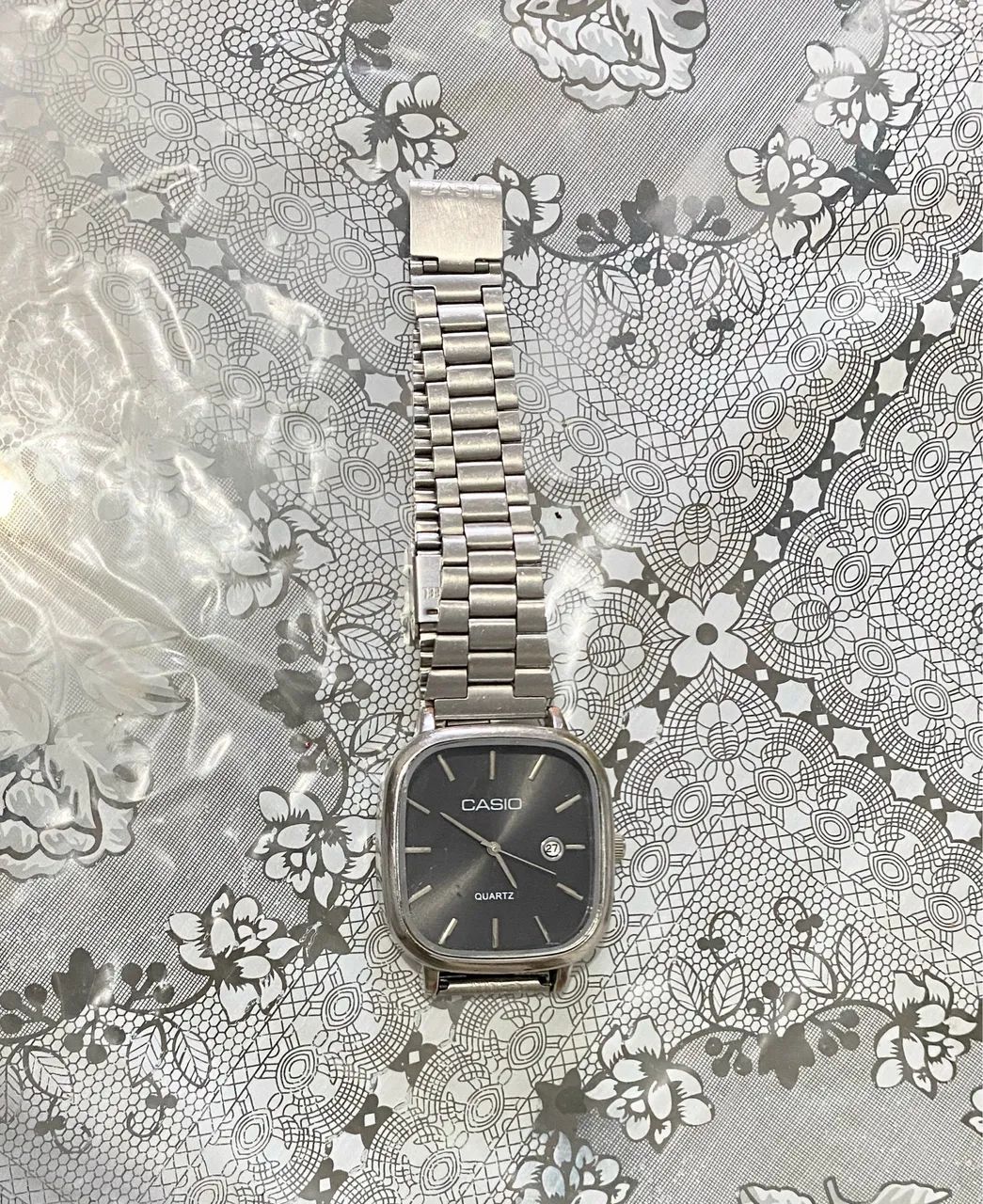 Vende-se Relógio Casio + Pulseira banhada de Prata 