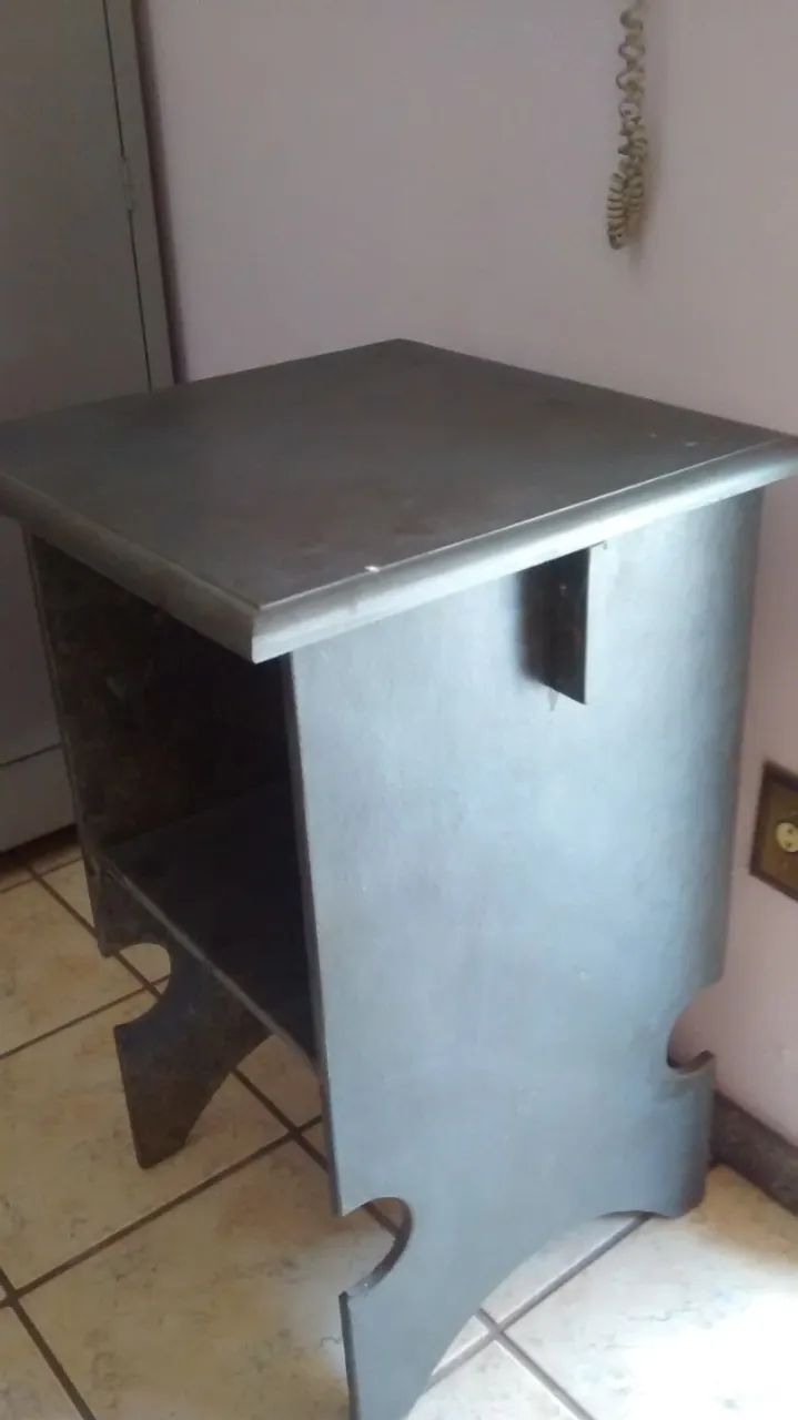 Mesa auxiliar em pedra de ardósia - Foto 2