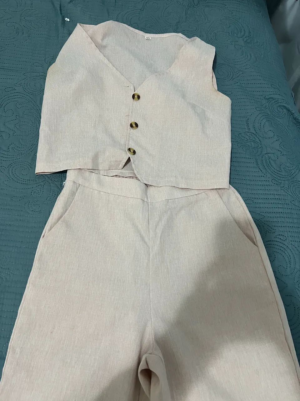 Conjunto rosa, tamanho P - Foto 2