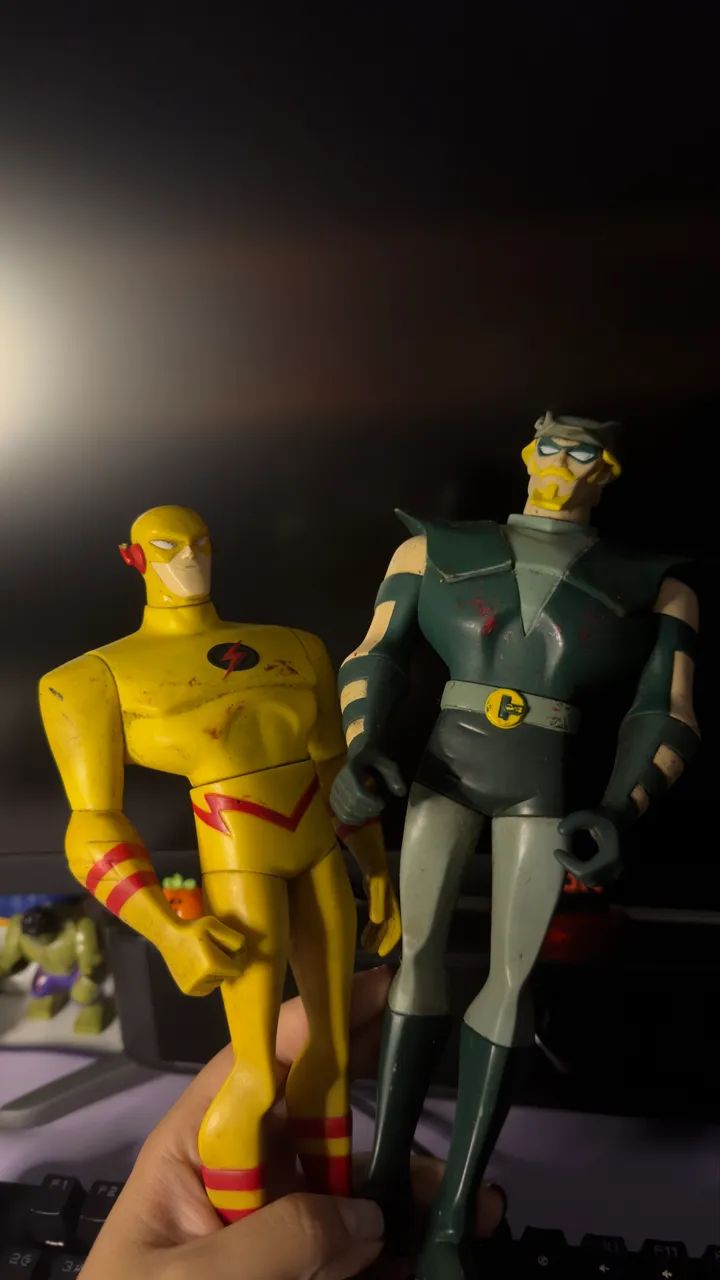 Arqueiro verde Liga da Justiça dc + flash - Foto 4