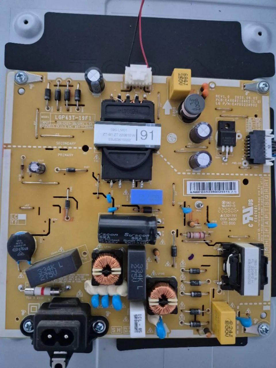 Placas da TV LG 43LM6370PSB - Foto 2