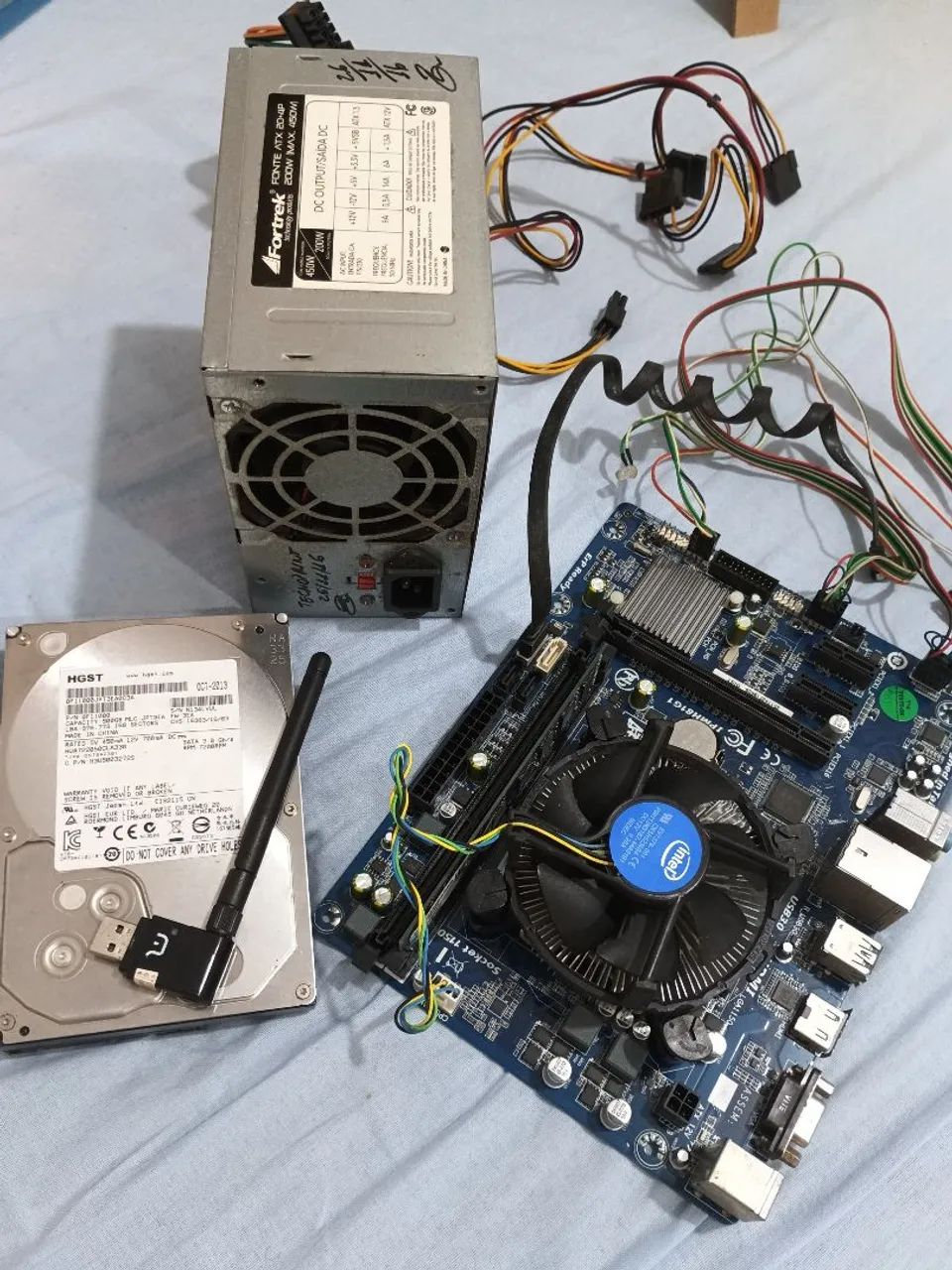 Kit Placa Mãe Intel 1150 Com Processador, Cooler, 4GB RAM e HD 500G - Foto 5