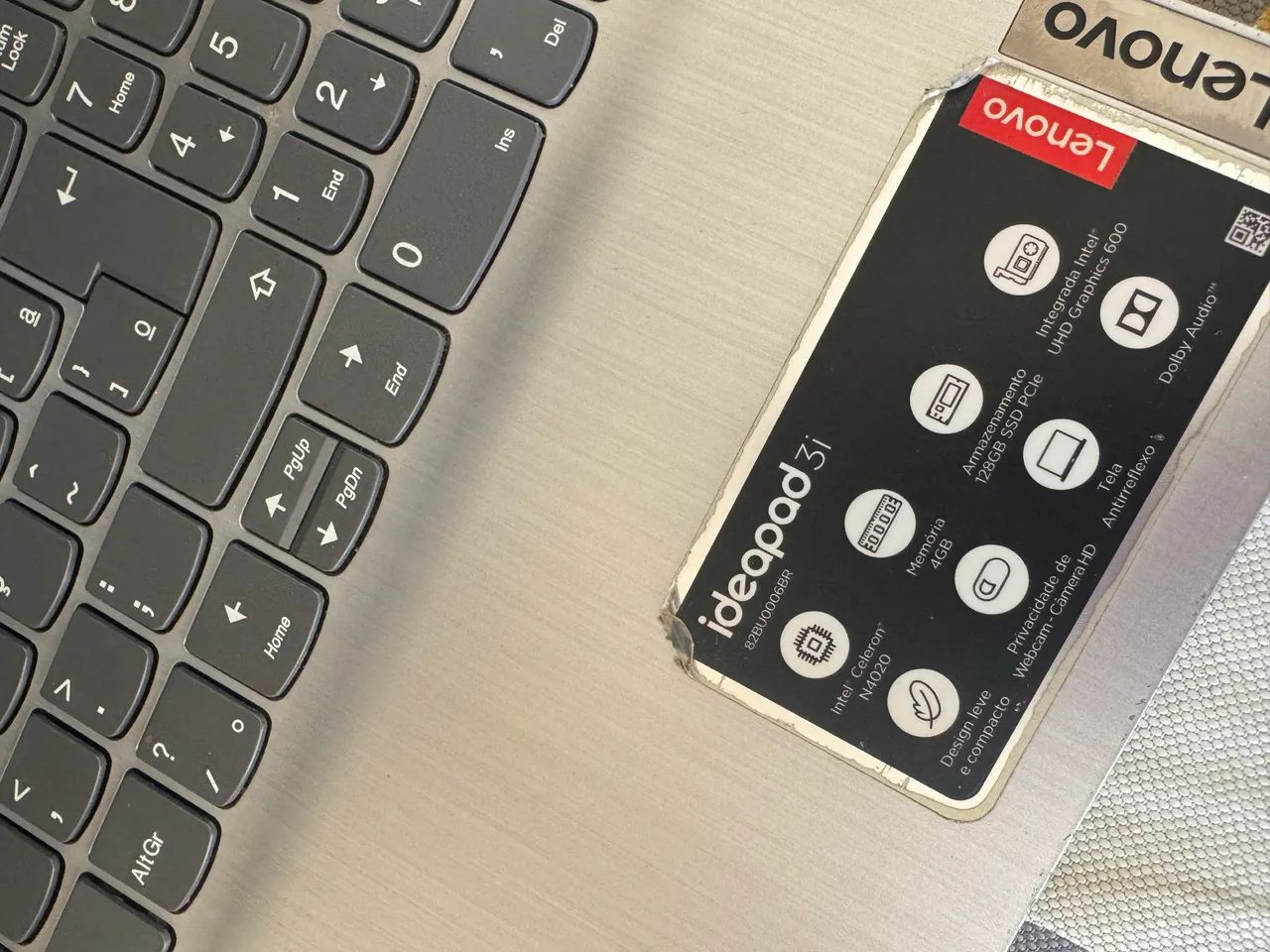 notebook lenovo  ideapad 3i