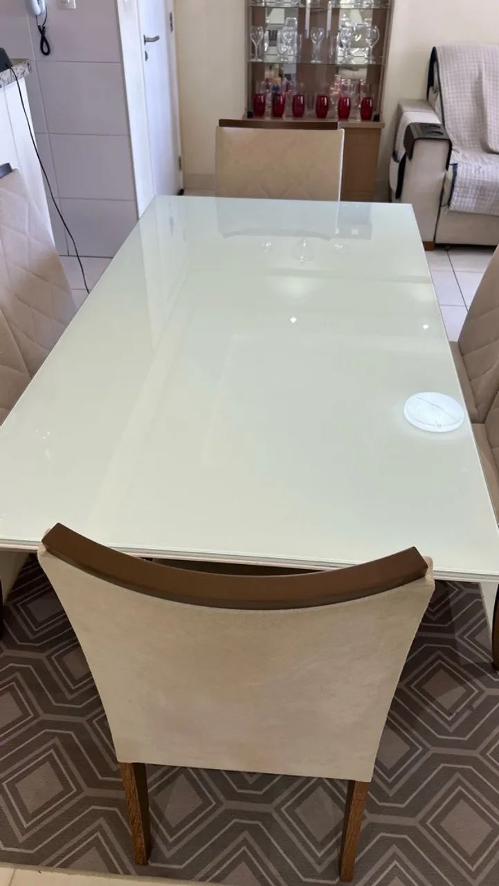 Vendo mesa com 6 cadeiras - Foto 2