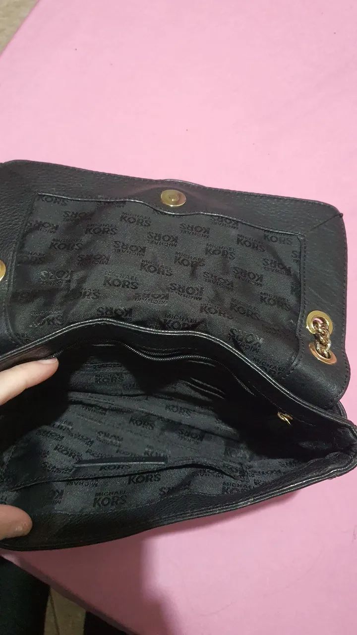 Bolsa Michael Kors MK original couro legítimo  - Foto 4