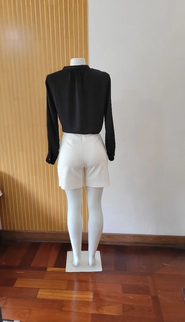 Short saia branco concept tam 36 - Foto 2