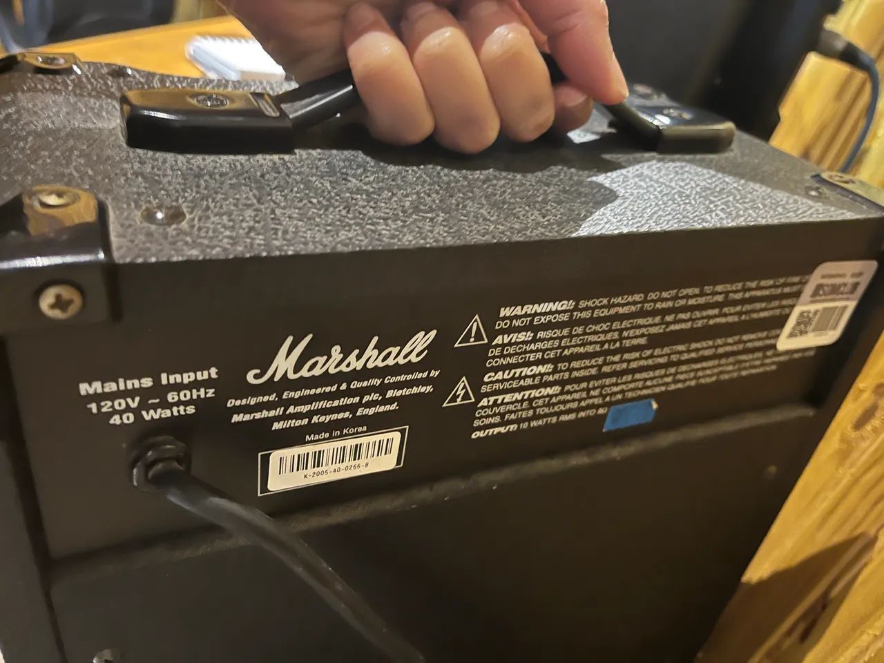 Amplificador Marshall Mg10 - Foto 3