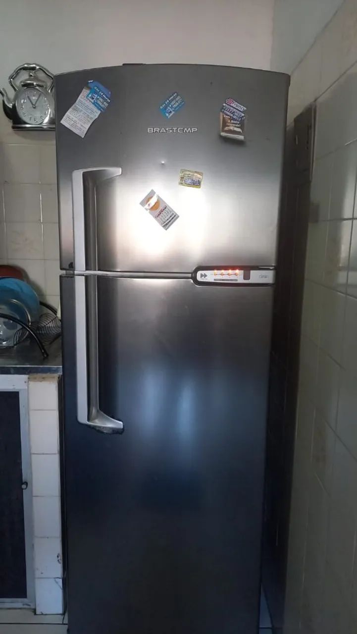 Geladeira inox brastemp - Foto 3