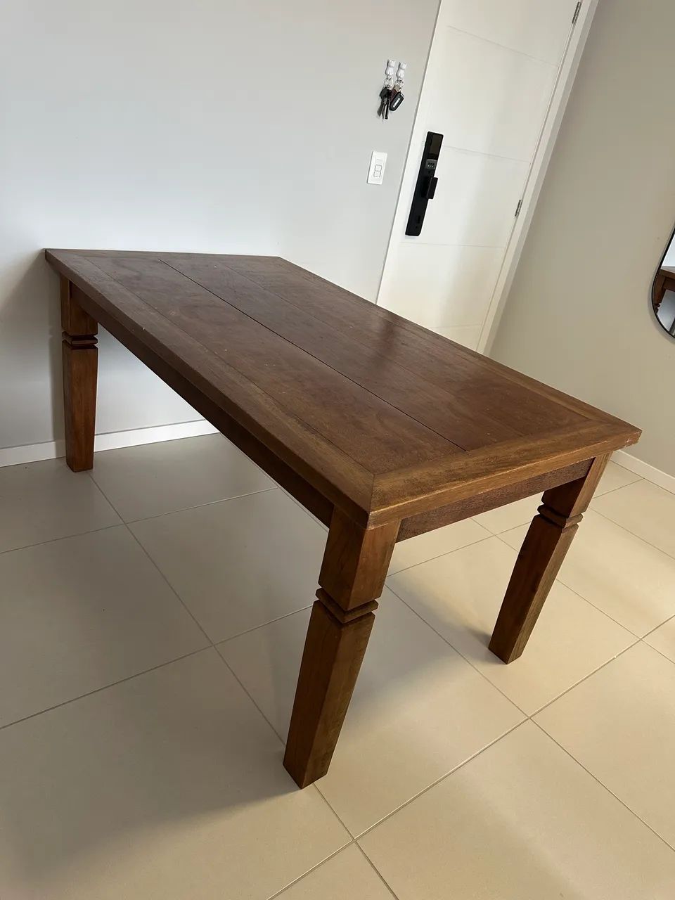 Mesa jantar madeira de demolição - Foto 2