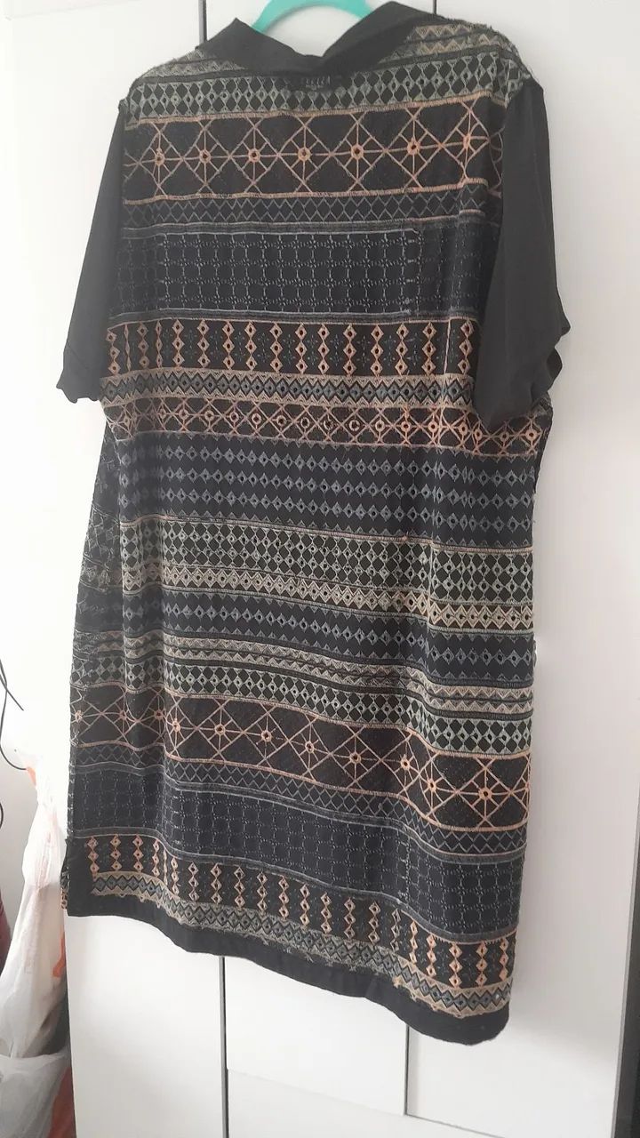 Vestido midi da marca Eveiza tamanho  54 - Foto 2