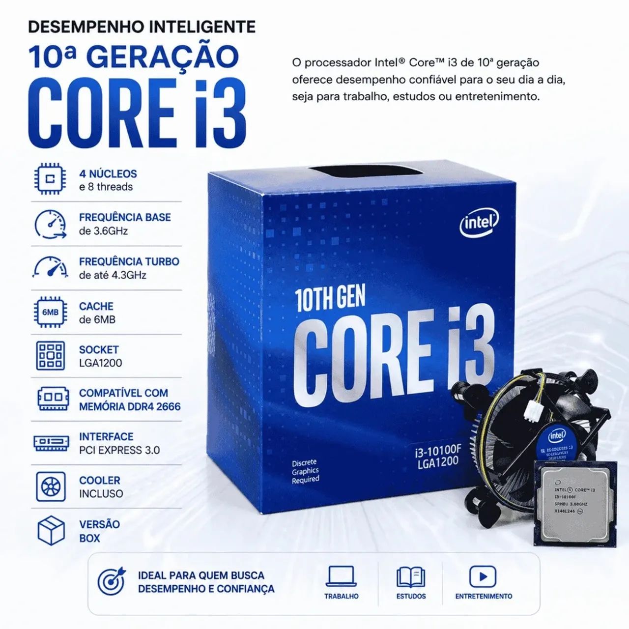 i3 10100f usado 