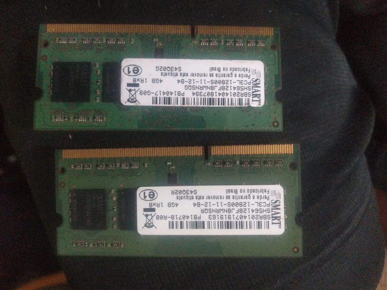 8gb ddr3l notebook 4+4gb