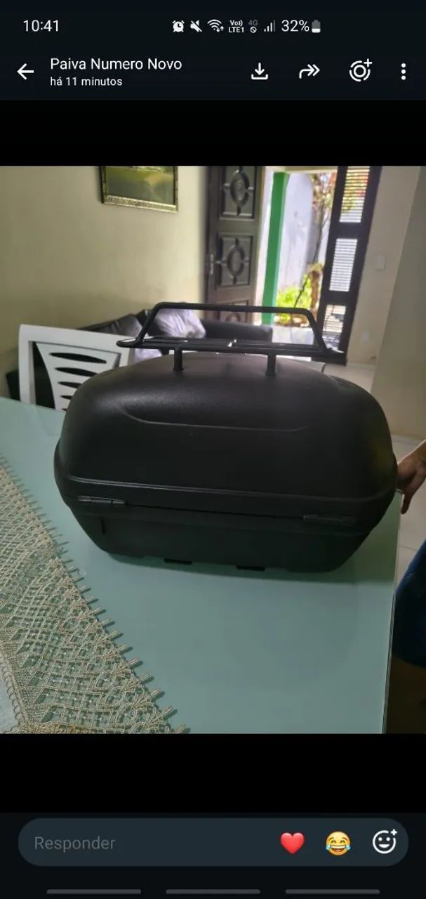 Baú Givi Monolock Simply 45 Litros  - Foto 4
