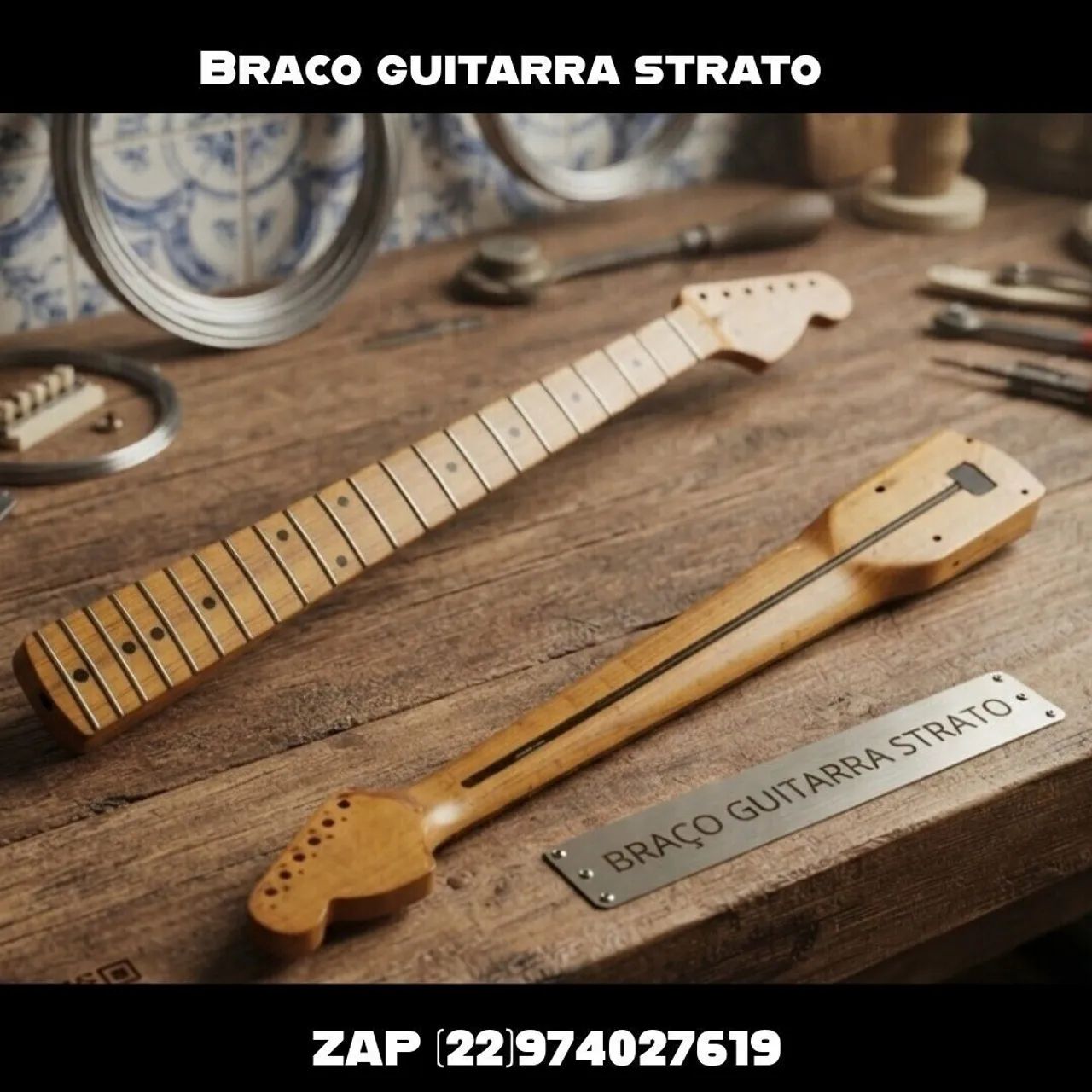 Braço guitarra strato 