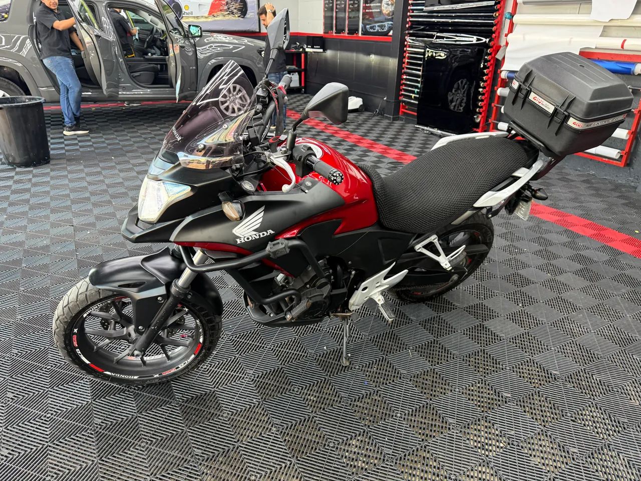 Honda CB 500X 2015 Vermelha - Foto 4