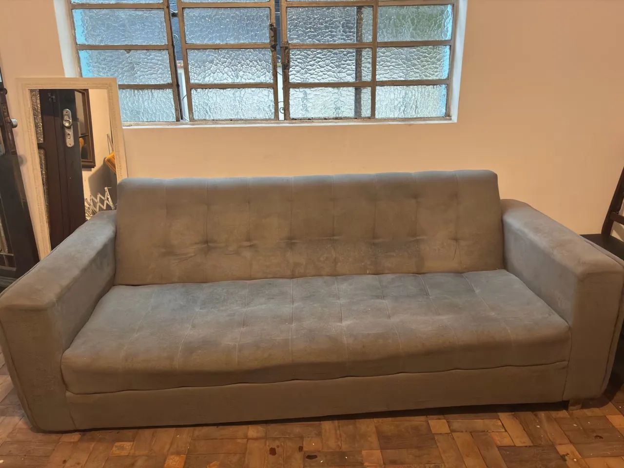 Sofa cama cinza