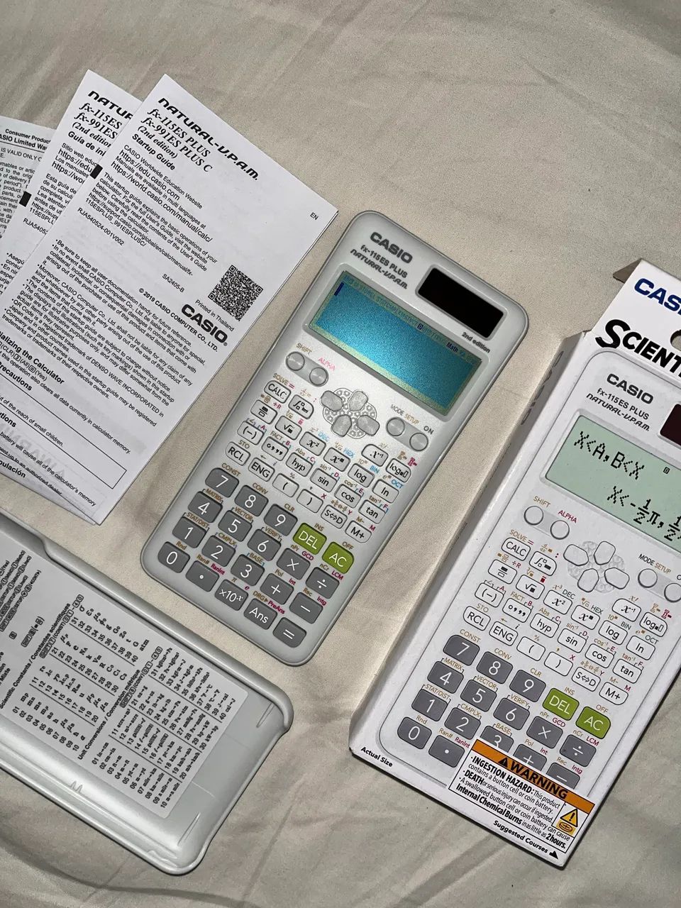 Calculadora científica Casio FX-115ES Plus Branca - Foto 3