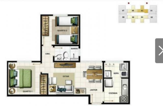Apartamento à venda com 2 dormitórios em Cinquentenário, Belo horizonte cod:2141 - Foto 12