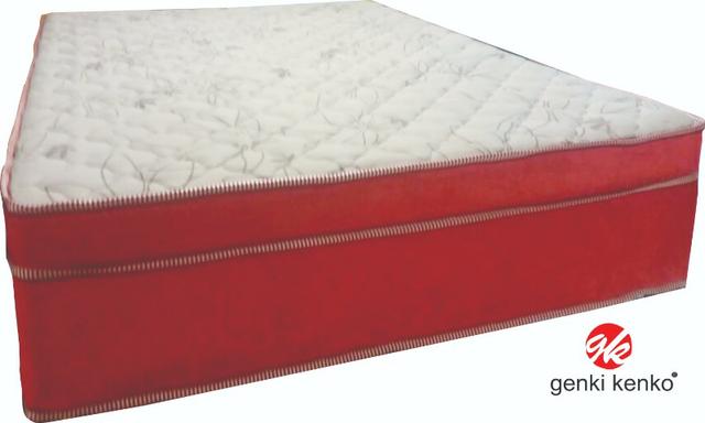 Cama box e colchao D33 Genki Kenko