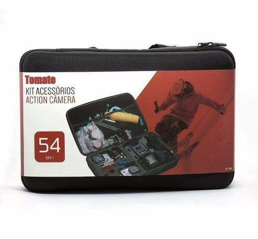 Kit acessórios câmera modelo Go pro 54 pecas
