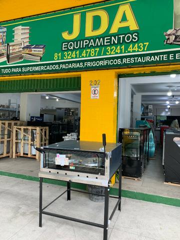 Forno com pedras refratárias tamanho 1,10x1,00m - ideal para pizzaria - casa de bolos