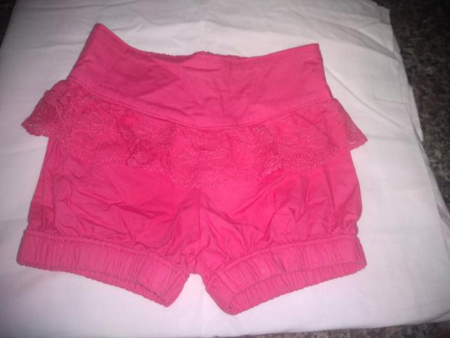 Short infantil de menina