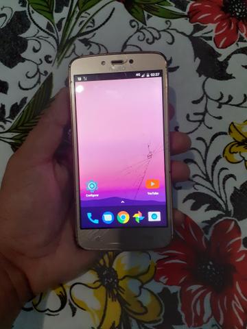 Moto c plus trincado perfeito trata * - Foto 4