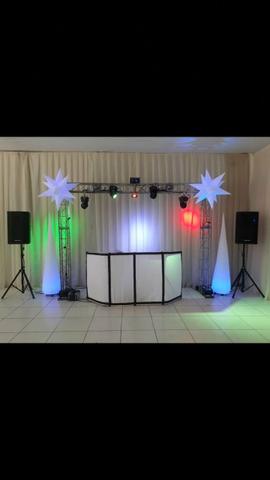 Dj som e iluminação para eventos em geral