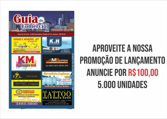 Panfleto coletivo com entrega gratis